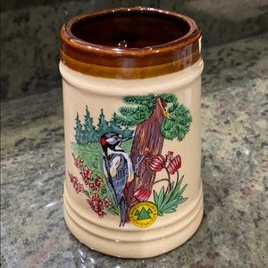 Wanderfreund Fitchenau E.V. Woodpecker Ceramic Mug - Germany